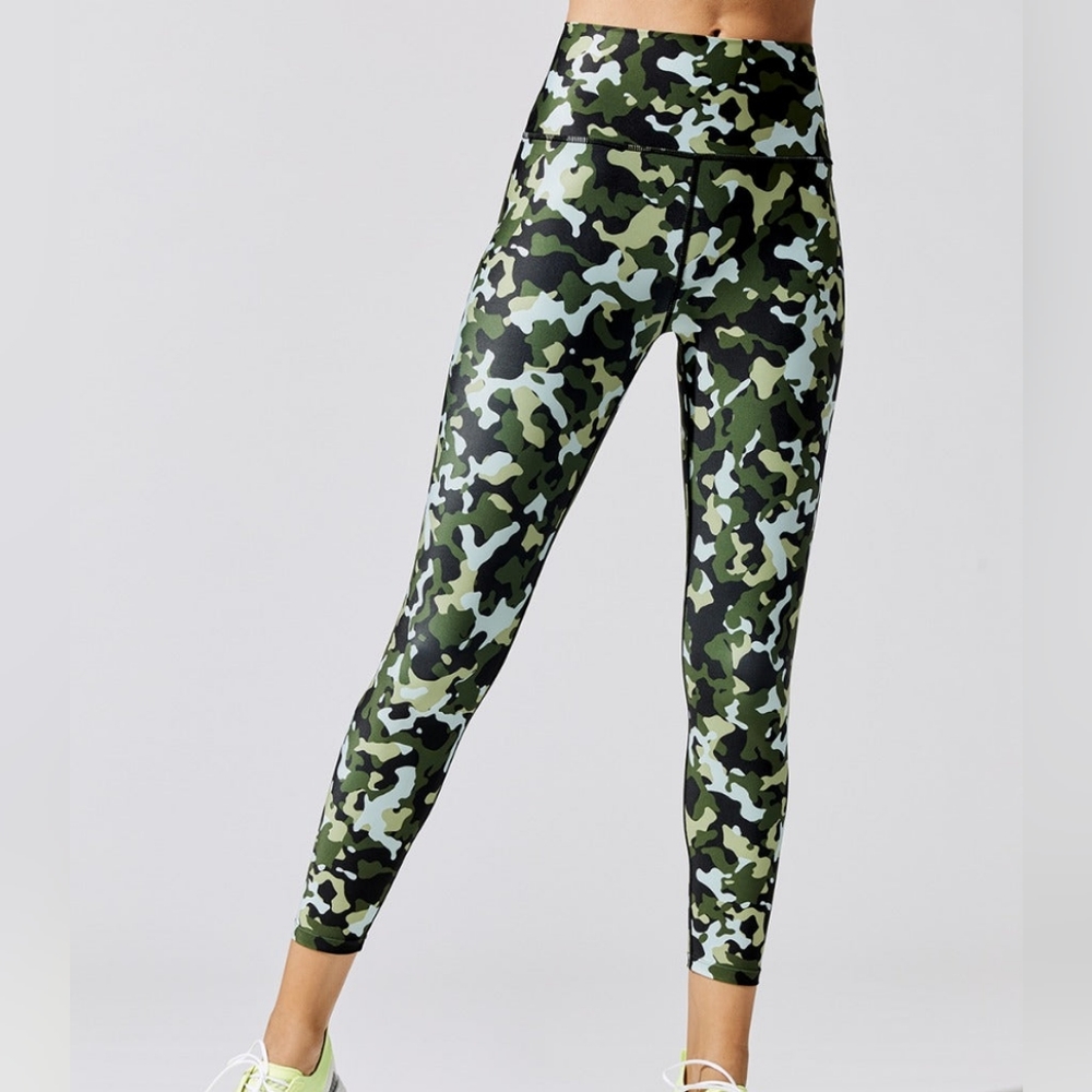 Carbon38 7/8 High Waist Printed Legging